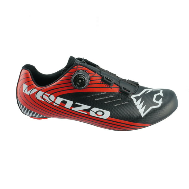 Venzo Road Bike For Shimano SPD SL Look Cycling Bicycle Buckle Shoes